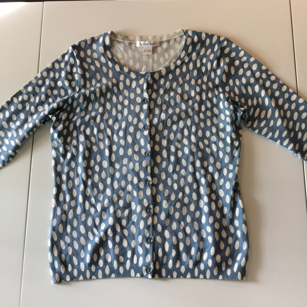 Spotted 3/4 Sleeved Cardigan